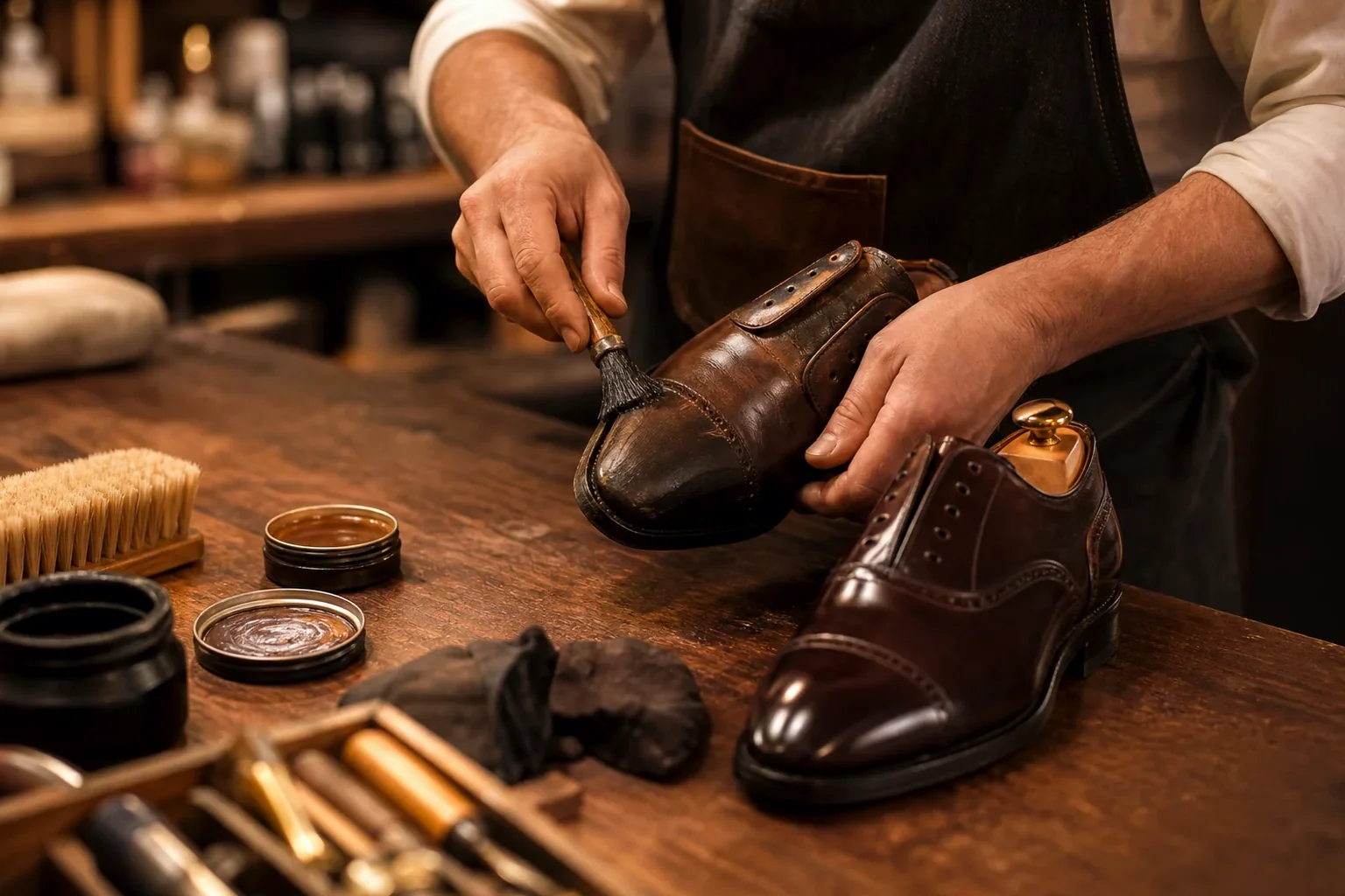 Reforma de sapatos sociais em Presidente Prudente